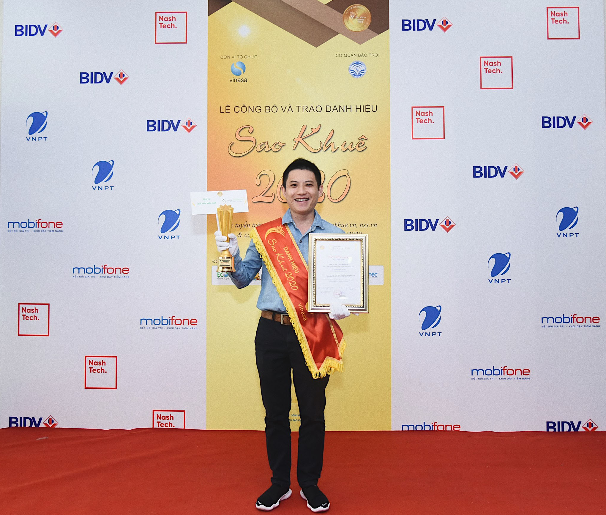 Sao Khue 2020  – Saigon Technology and the Certificate of Excellence